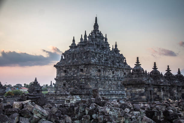 istock Sunset in Plaosan Temple 812622612