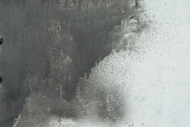 istock Metal texture with scratches and cracks 812632484
