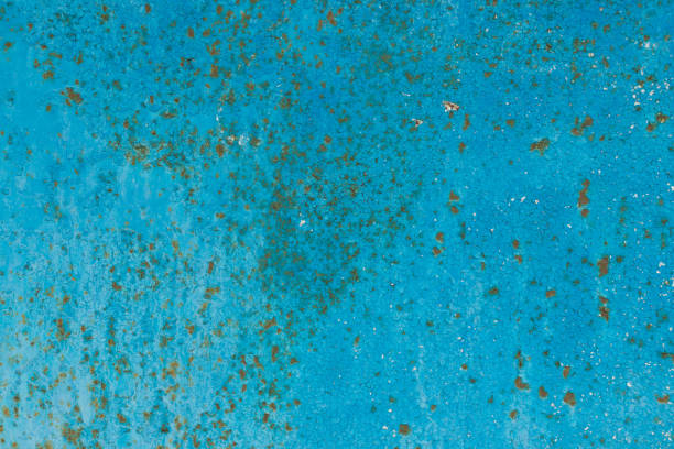 istock Metal texture with scratches and cracks 812632908
