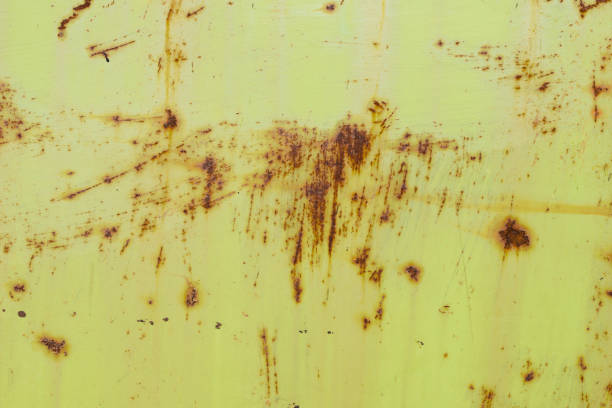 istock Metal texture with scratches and cracks 812633184