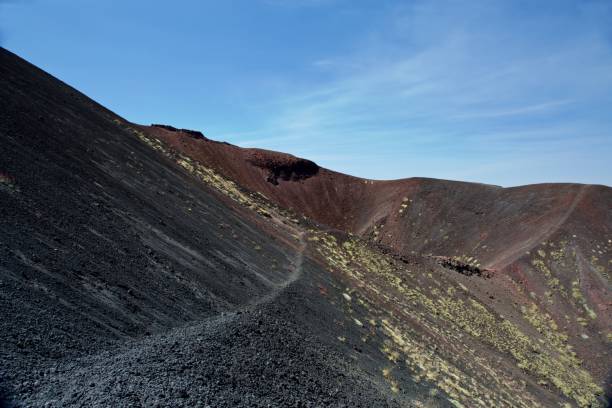 istock Volcanic Crater on Mt Etna 812633580