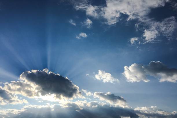 istock beautiful blue sky with clouds background.Sky clouds.Sky with clouds weather nature cloud blue.Blue sky with clouds and sun 812669034