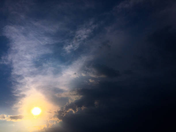 istock beautiful blue sky with clouds background.Sky clouds.Sky with clouds weather nature cloud blue.Blue sky with clouds and sun 812674568