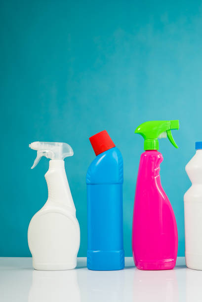 istock Colorful Cleaning Products 812692094