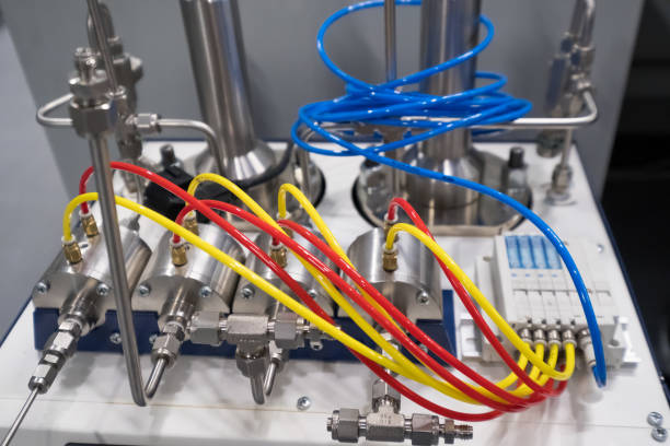 istock Scientific equipment in a new laboratory 812693984