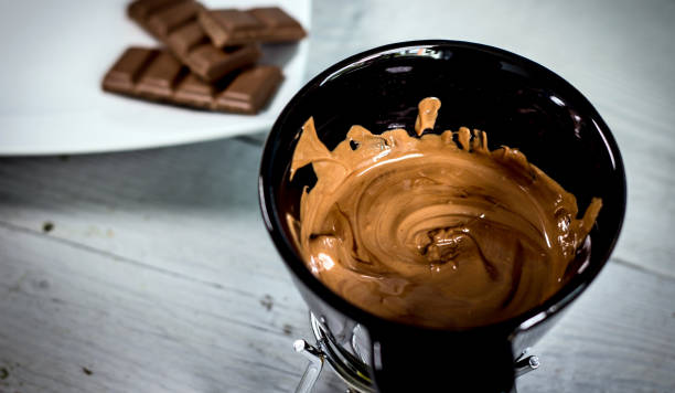 istock Strawberry with chocolate fondue 812703850