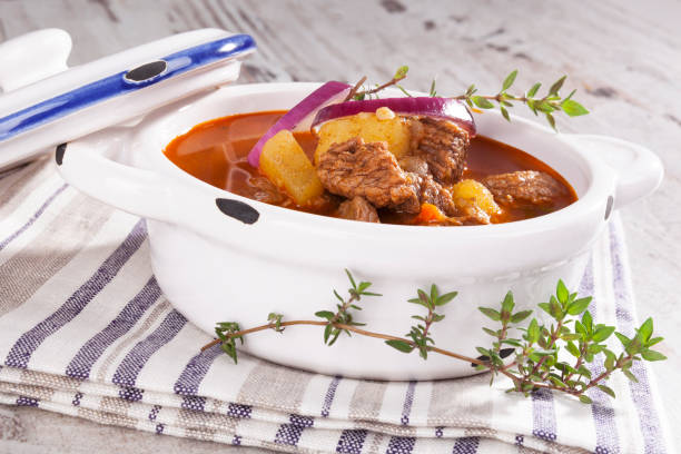 istock Delicious goulash soup. 812703962
