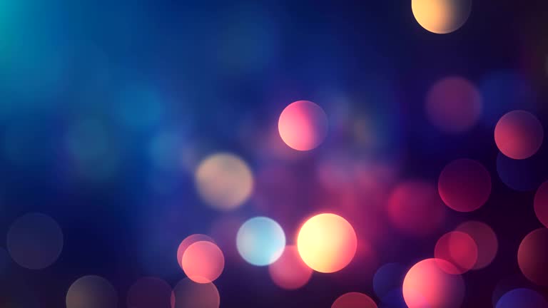Abstract bokeh background - perfectly usable for a wide variety of topics. Seamless loop.