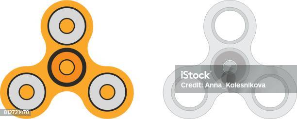 Fidget Spinner Icon Stock Illustration - Download Image Now - Accuracy,  Alloy, Animal - iStock