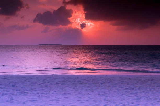 istock Sunrise on the Maldives 812738886