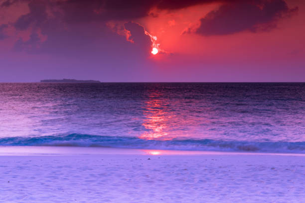 istock Sunrise on the Maldives 812746344