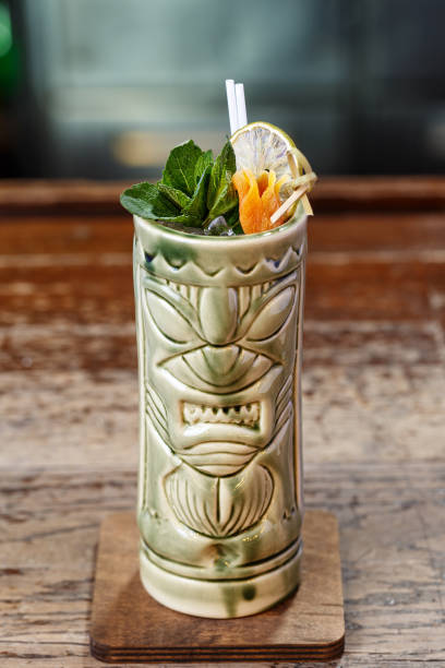 istock Cocktail in a glass of tiki 812753982