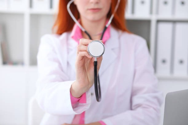 istock Doctor with a stethoscope in the hands 812760298