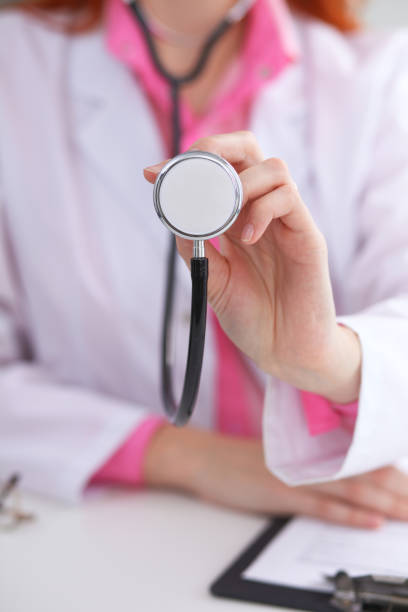 istock Doctor with a stethoscope in the hands 812760340
