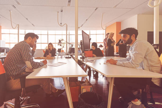 istock startup business people group working everyday job at modern office 812773754