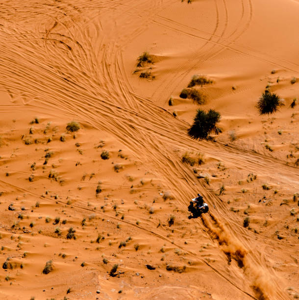 istock Sport quad on the sand 812785192