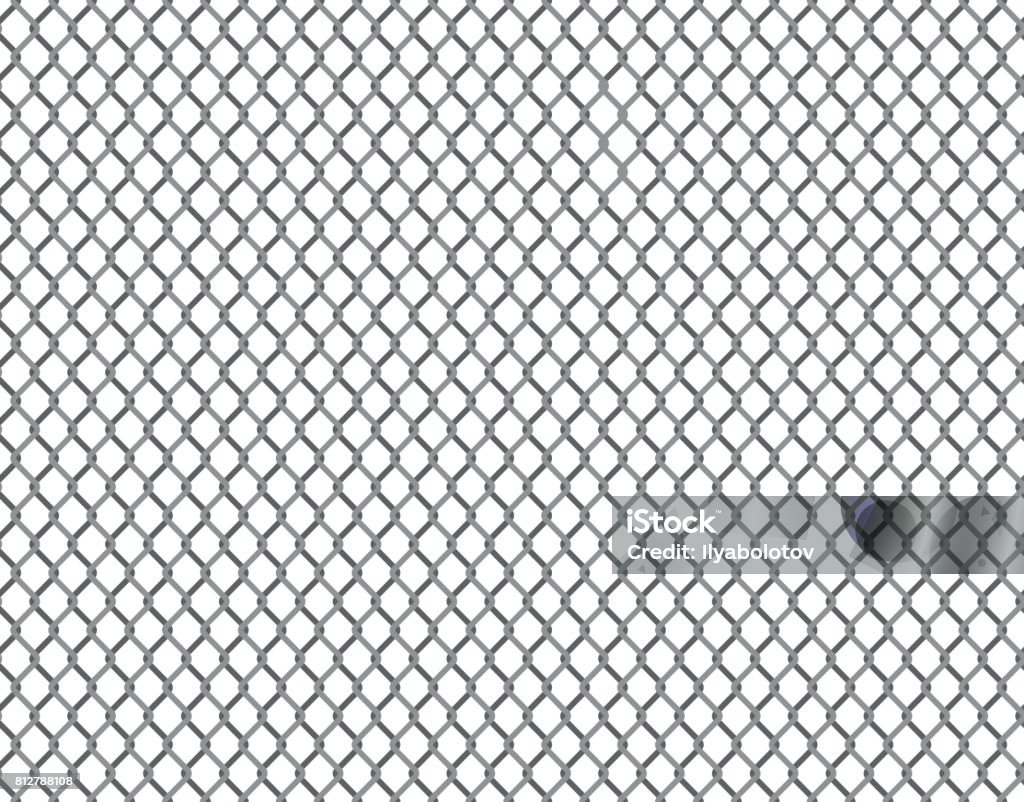 Rabitz grid seamless pattern Rabitz grid seamless pattern. Background with repeatable metal netting Vector stock vector