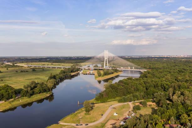istock aerial view of the highway bridge 812804636