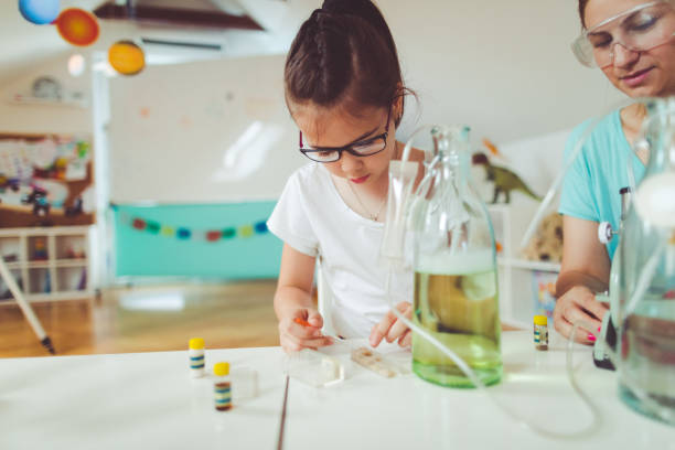 istock Preparation for scientific experiment with my teacher 812807360