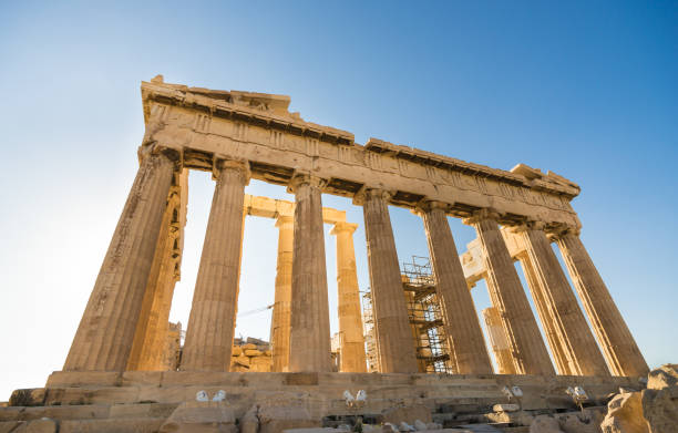 istock Parthenon Temple on Acropolis Hill, Athens, Greece 812807374