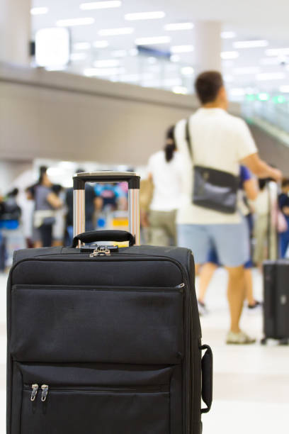 istock Airport luggage For Travel 812820354