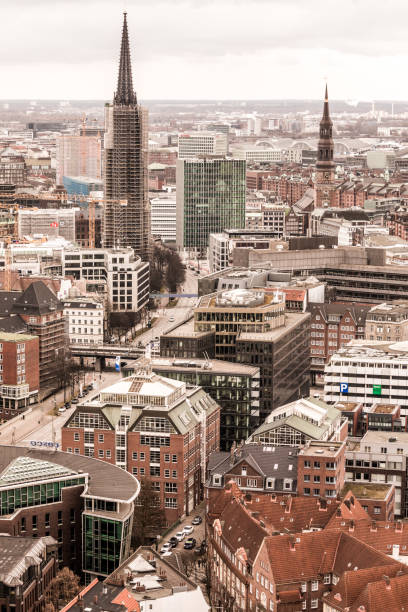 istock Aerial view Hamburg, Germany 812823482