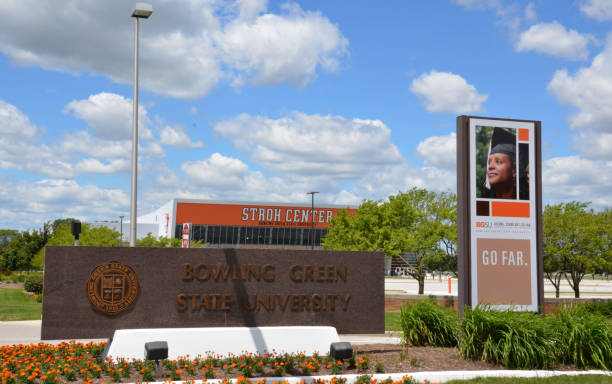 Bowling Green State University Stroh Center stock photo