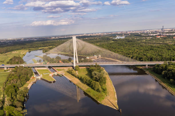 istock aerial view of the highway bridge 812831374