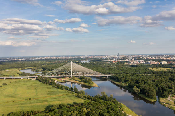 istock aerial view of the highway bridge 812834152