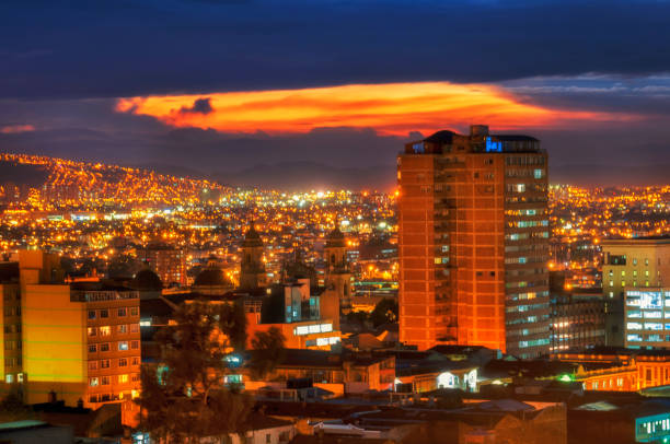 istock Night view of Bogota 812842958