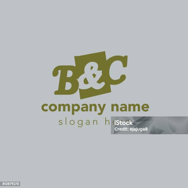 Letter Bc Element Symbol Design Template Stock Illustration - Download ...