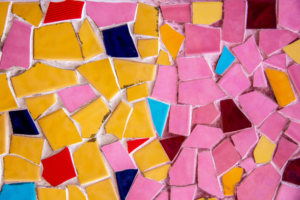 istock Colorful mosaic abstract background. 812901026