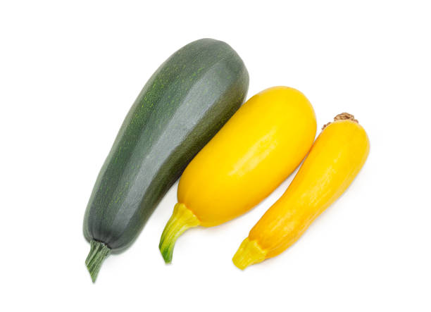 istock Dark green zucchini and yellow vegetable marrows 812928444