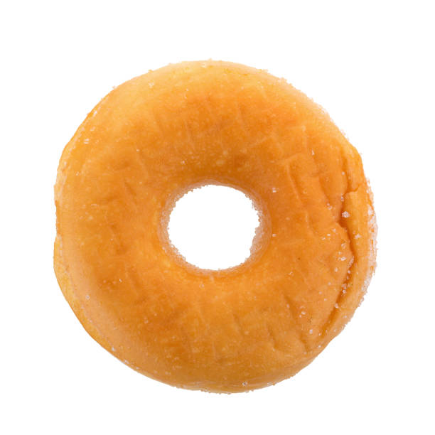 istock Sugary donut isolated on a white background 812942096