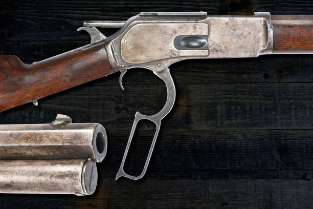 istock Antique Western Rifle. 812960908