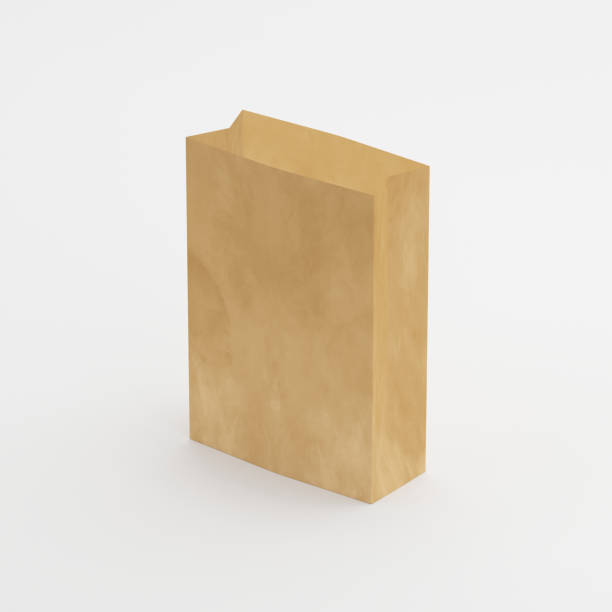 istock Brown recycle paper bag 813058634