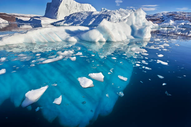 istock iceberg floating in greenland fjord 813068496
