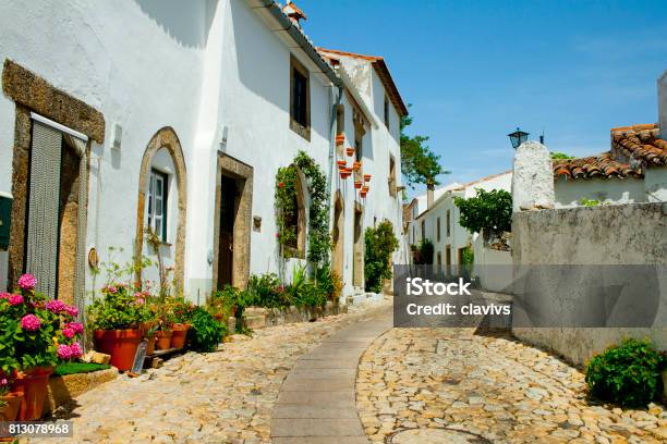 Rural Street Stock Photo - Download Image Now - Alentejo, Portugal, Marvao