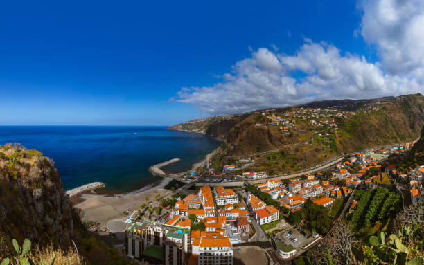 istock Town Ribeira Brava - Madeira United Kingdom 813079292