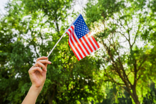 istock Proud of her country 813094730