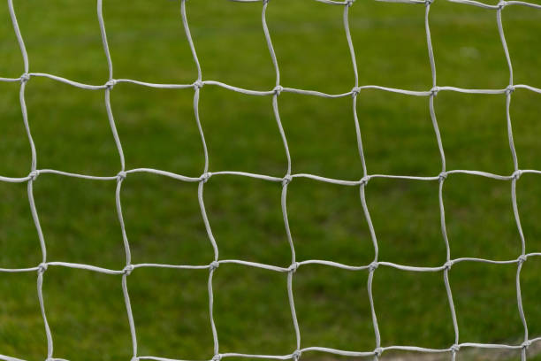 istock Goal at the stadium close up 813103118