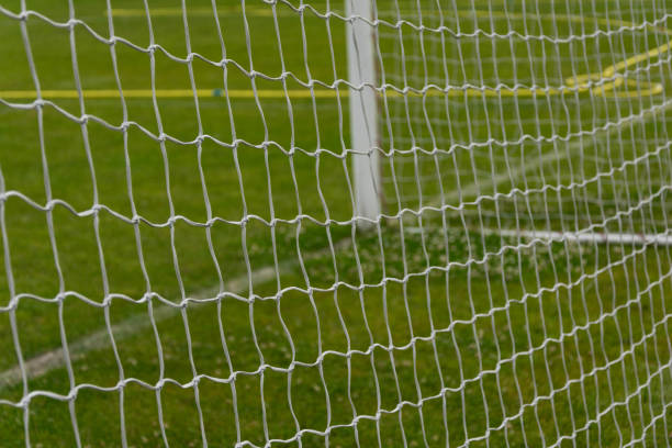 istock Goal at the stadium close up 813103130