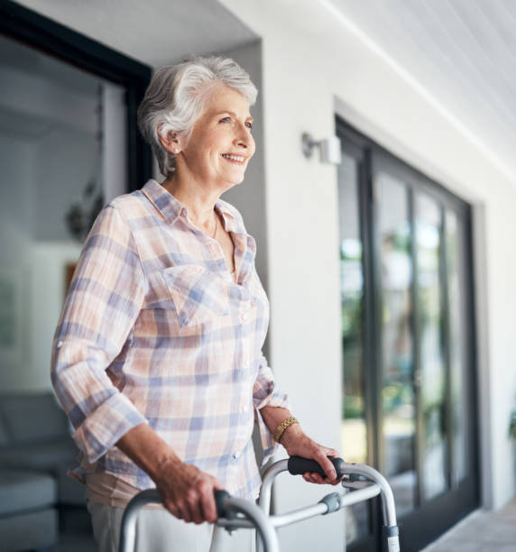 istock Her walker gives her a new sense of confidence 813114832