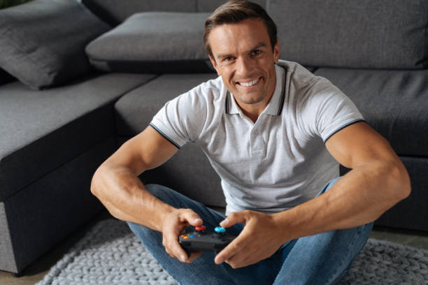 istock Dynamic attractive man enjoying his hobby 813115066