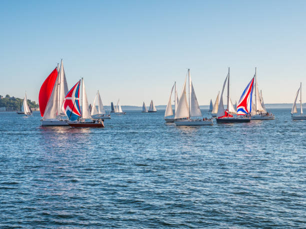 istock Incredible yacht show. 813136216