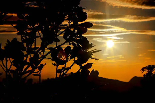 Por do Sol Montanhas / Sunset in the mountains