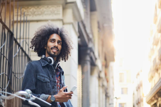 istock Young trendy man in Barcelona. 813136832