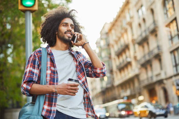 istock Young trendy man in Barcelona. 813137022