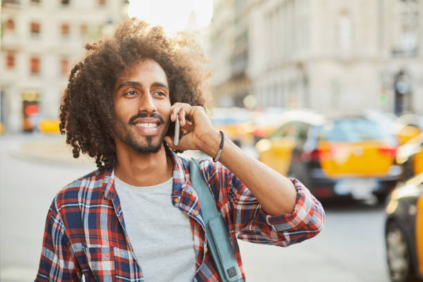 Young trendy man in Barcelona.