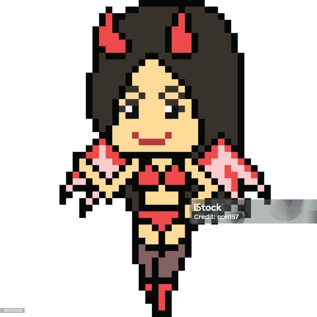 Vector Pixel Art Cartoon Stock Illustration - Download Image Now - 18-19  Years, Adult, Adults Only - iStock